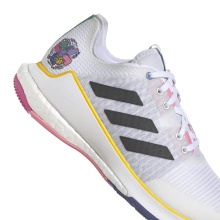 adidas Hallen-Indoorschuhe CrazyFlight weiss/bunt Damen